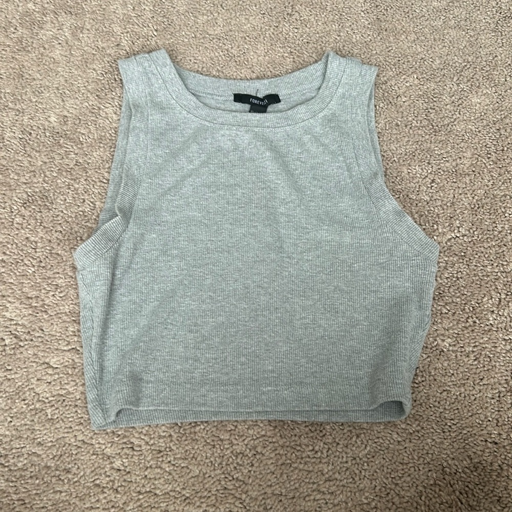 forever 21 grey tank